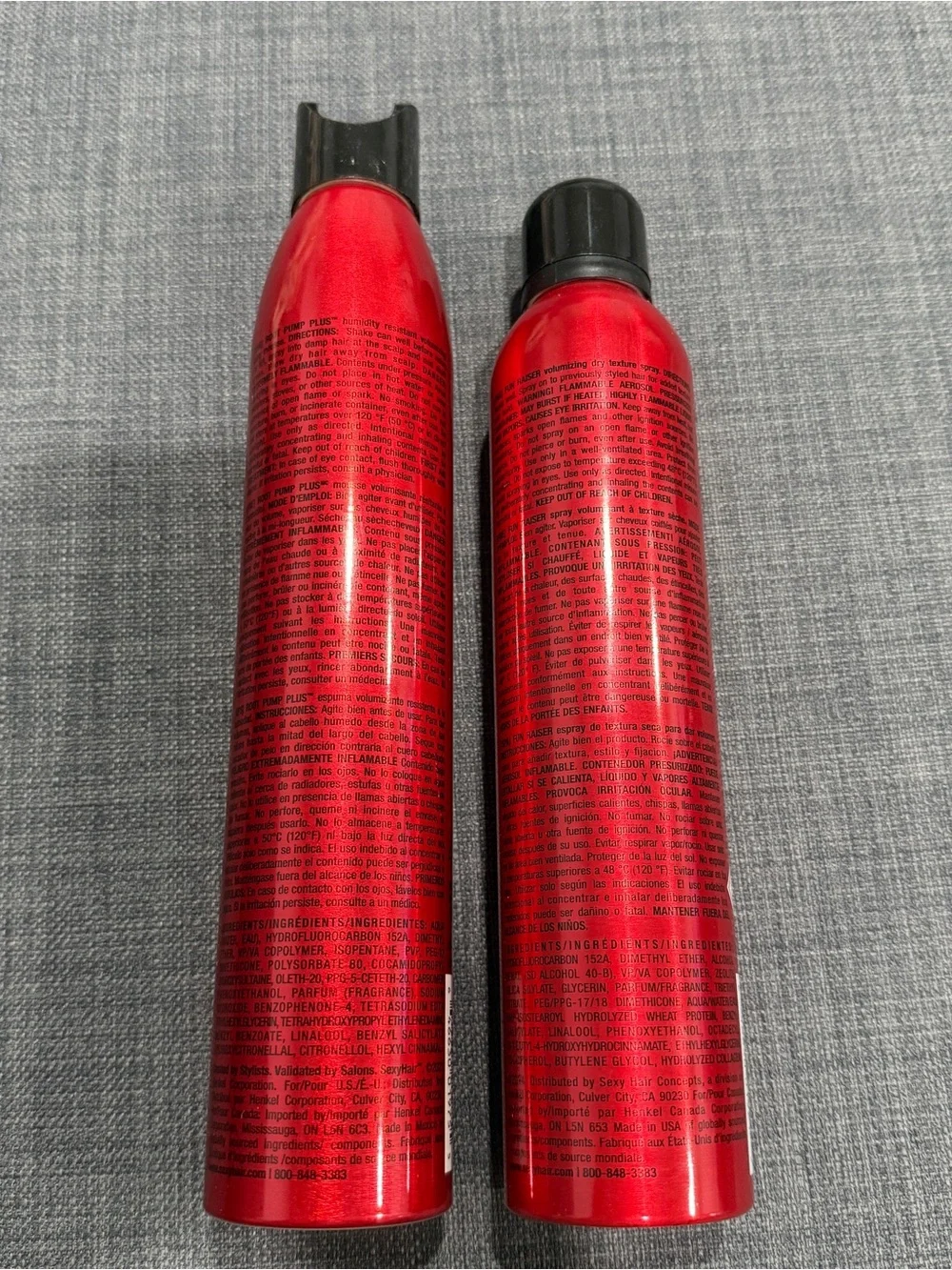 New Sexy Hair Big Root Pump Plus and Big Fun Raiser